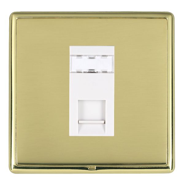 L-Ron CFX PB/PB 1g RJ45 CAT5E Unsheld WH