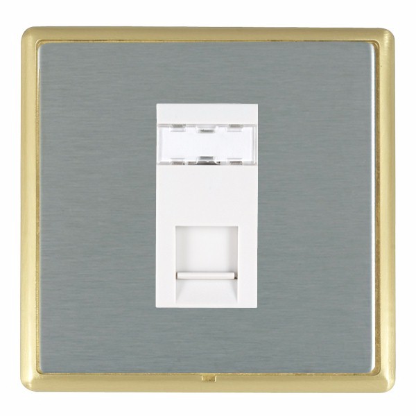L-Ron CFX SB/SS 1g RJ45 CAT5E Unsheld WH