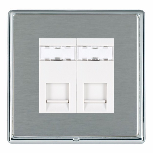 L-Ron CFX BC/SS 2g RJ45 CAT5E Unsheld WH