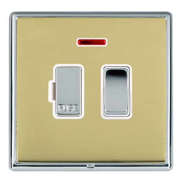 L-Ron CFX BC/PB Fuse Sp(DP)+N 13A BC/WH