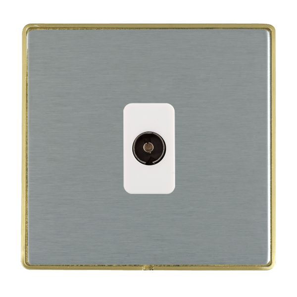 L-Duo CFX SB/SS 1g N-Isol TV 1in/1out WH