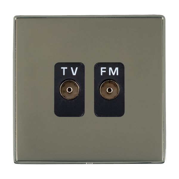L-Duo CFX BK/BK Isol TVFM Diplx 1in/2 BL