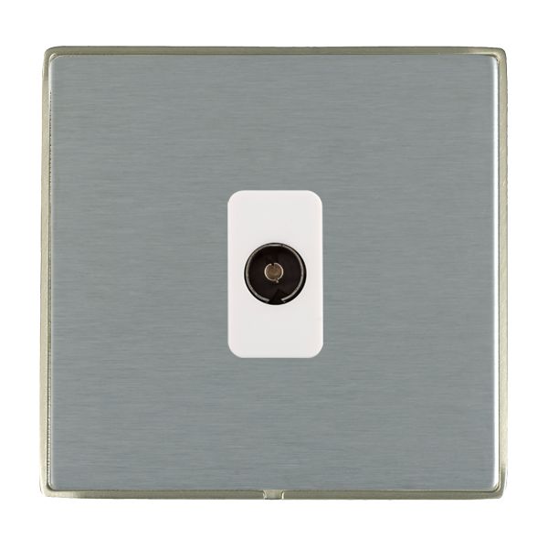 L-Duo CFX SN/SS 1g Isolat TV 1in/1out WH