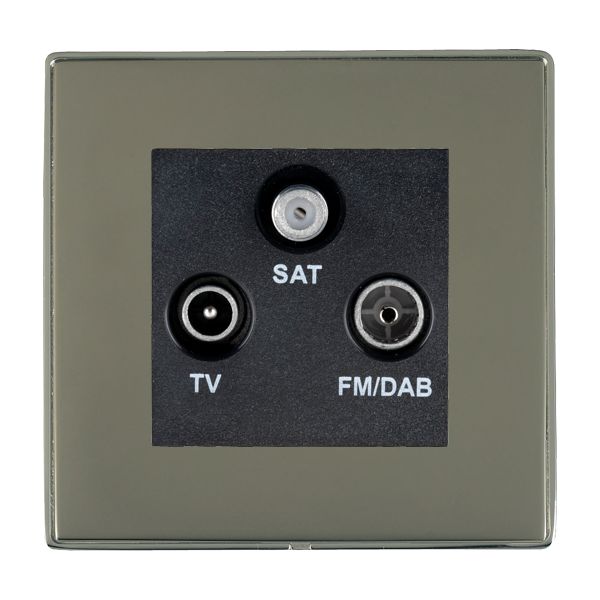 L-Duo CFX BK/BK Non-Iso DAB TV+FM+SAT BL
