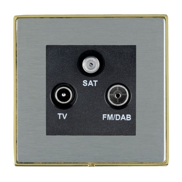 L-Duo CFX PB/SS Non-Iso DAB TV+FM+SAT BL