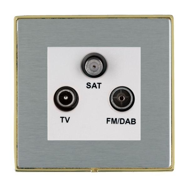L-Duo CFX PB/SS Non-Iso DAB TV+FM+SAT WH