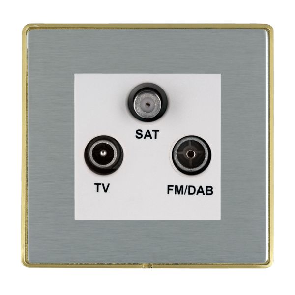 L-Duo CFX SB/SS Non-Iso DAB TV+FM+SAT WH