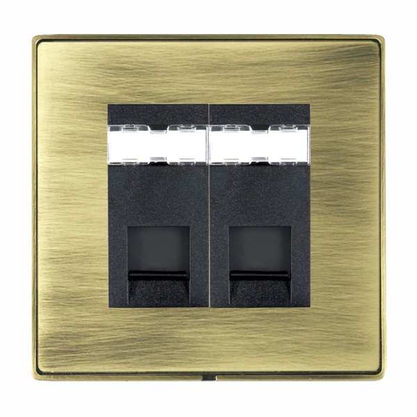 L-Duo CFX AB/AB 2g RJ12 Unshielded BL