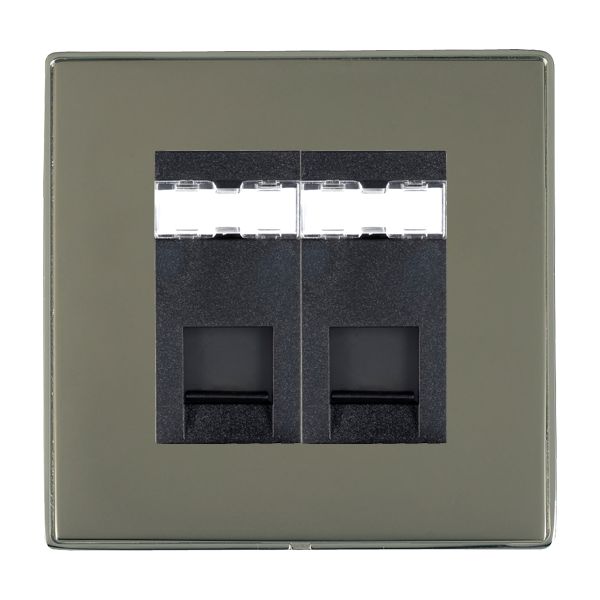 L-Duo CFX BK/BK 2g RJ12 Unshielded BL