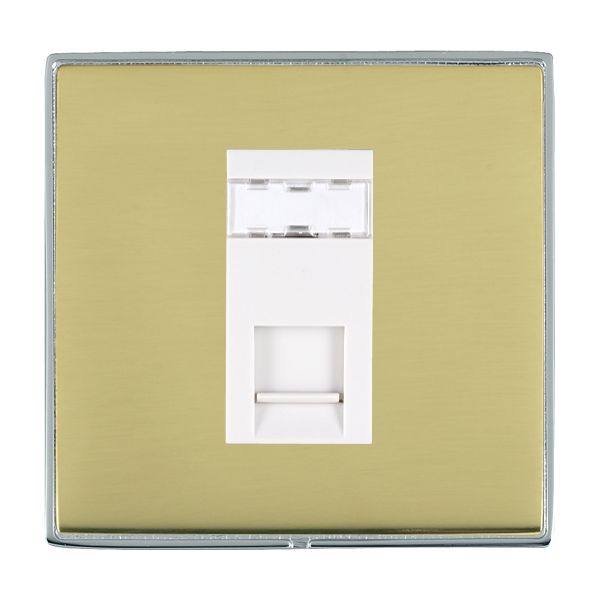 L-Duo CFX BC/PB 1g RJ45 CAT5E Unsheld WH