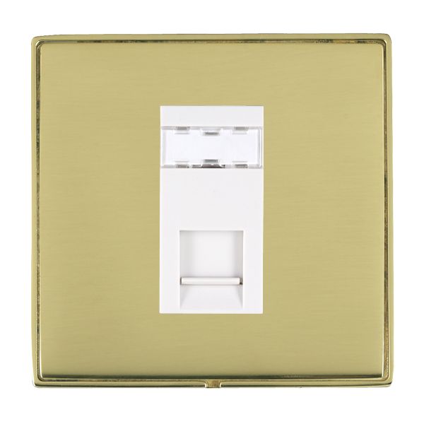 L-Duo CFX PB/PB 1g RJ45 CAT5E Unsheld WH