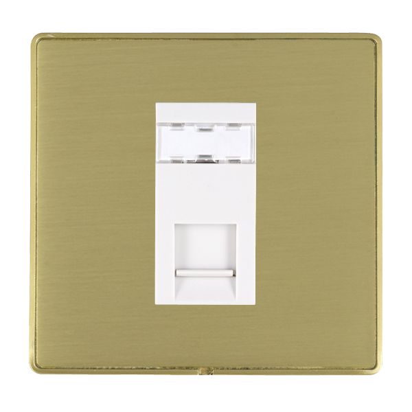 L-Duo CFX SB/SB 1g RJ45 CAT5E Unsheld WH