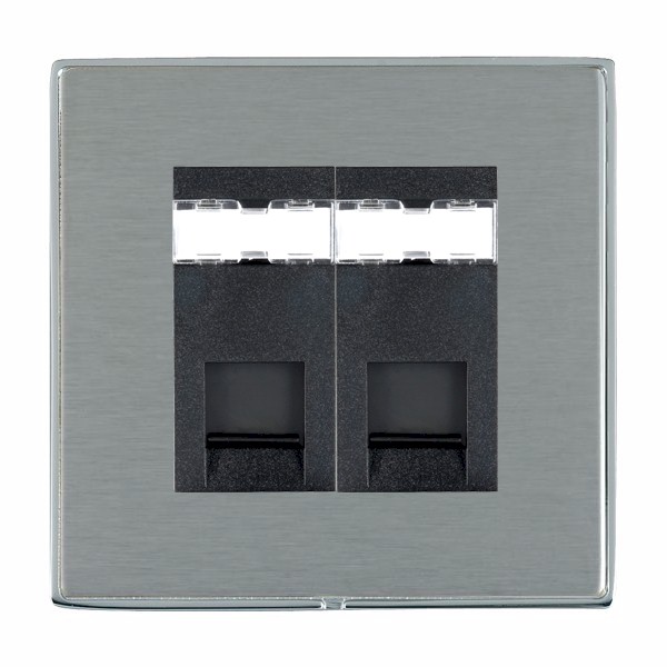 L-Duo CFX BC/SS 2g RJ45 CAT5E Unsheld BL