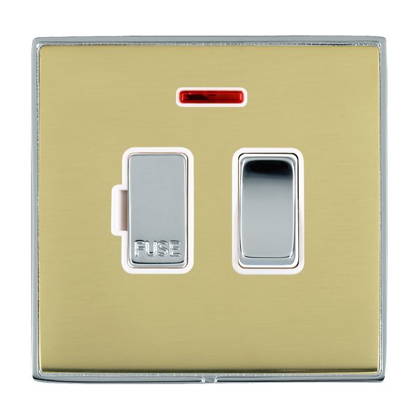 L-Duo CFX BC/PB Fuse Sp(DP)+N 13A BC/WH