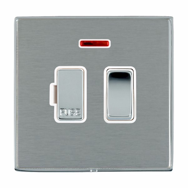 L-Duo CFX BC/SS Fuse Sp(DP)+N 13A BC/WH