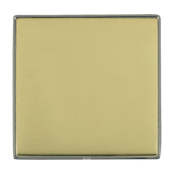 L-Duo CFX BK/PB Single Blank Plate