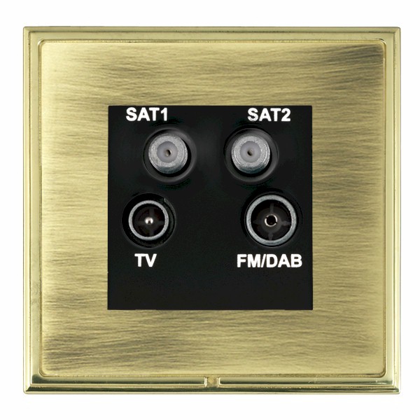 L-Sca CFX AB/AB No-Isolat TV+FM+2XSAT BL