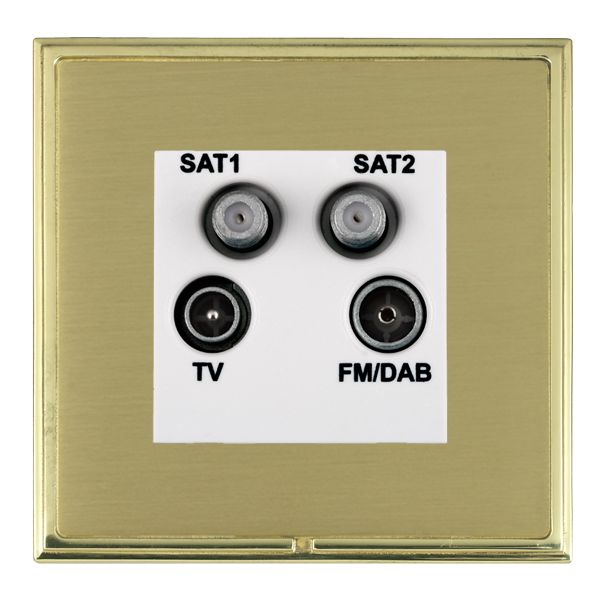 L-Sca CFX PB/SB No-Isolat TV+FM+2XSAT WH