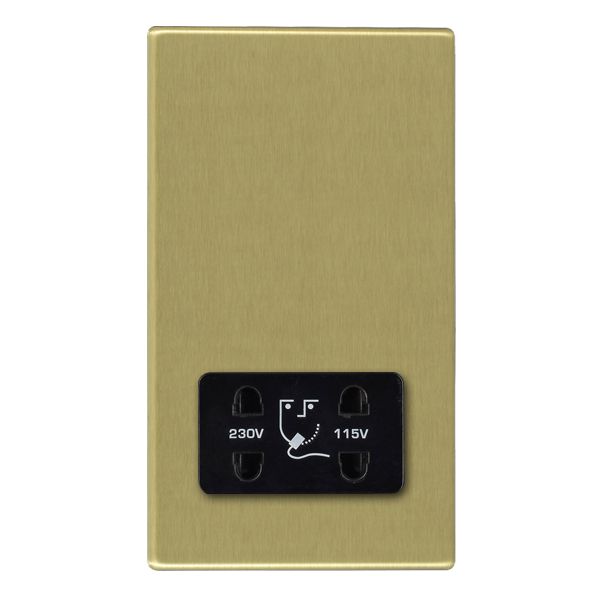 Hart CFX SB Shaver Dual Volt Socket BL