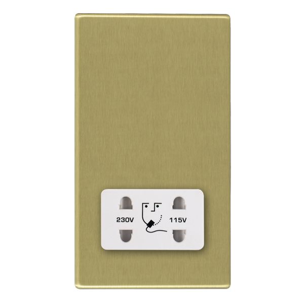 Hart CFX SB Shaver Dual Volt Socket WH