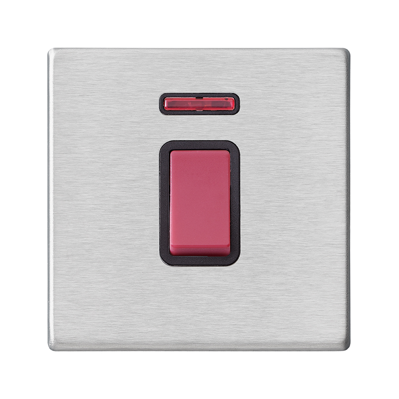 Hart G2 SS 1g 45A Dbl Pole+N Red Rkr/BL