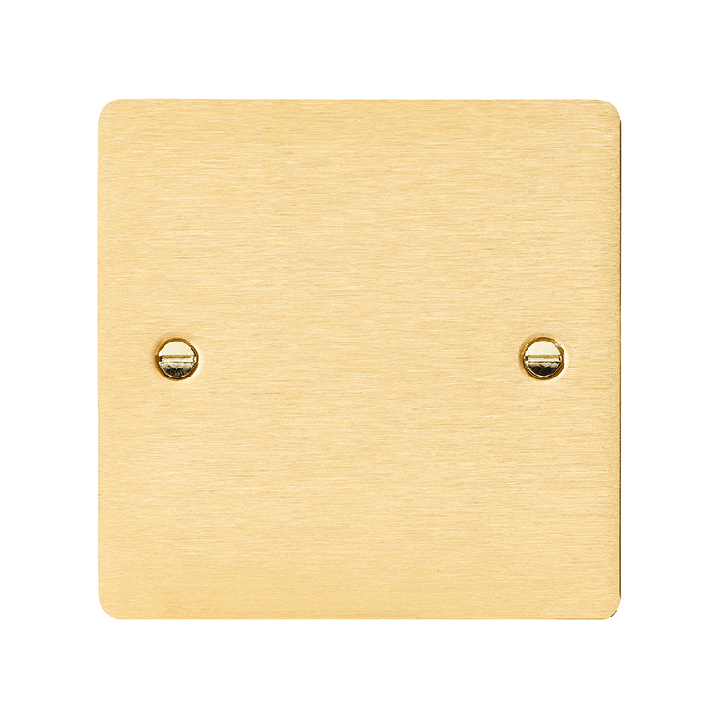Shr SB Single Blank Plate