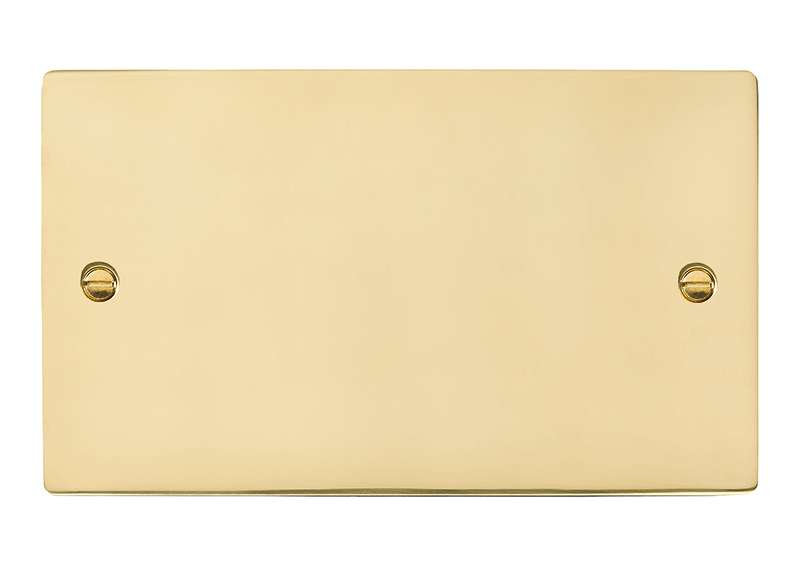 Shr PB Double Blank Plate