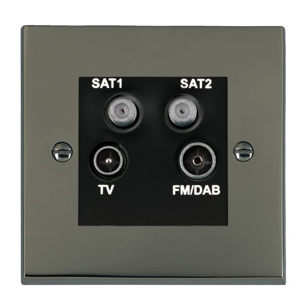 Cher V BK Non-Isolated TV+FM+2XSAT BL