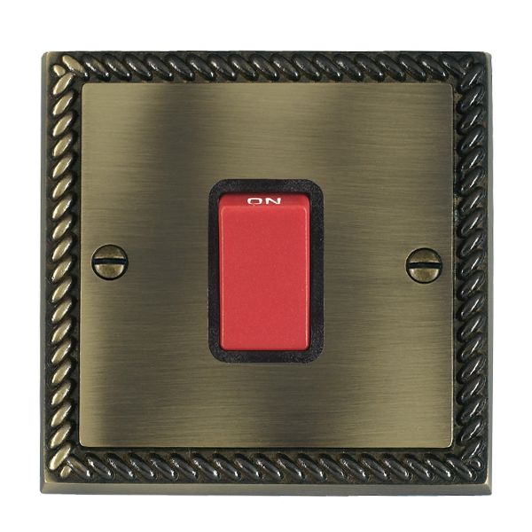 Cher G AB 1g 45A Double Pole Red Rkr/BL