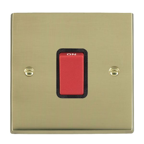 Cher V PB 1g 45A Double Pole Red Rkr/BL