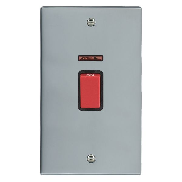 Cher V BC 45A DP+N VERTICAL Red Rkr/BL