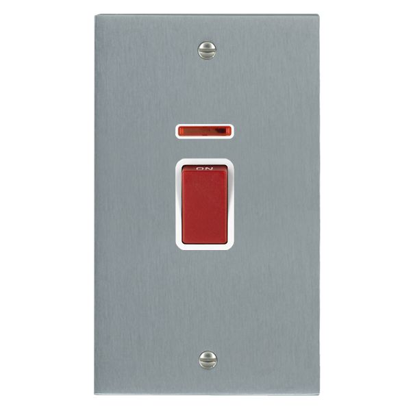 Cher V SC 45A DP+N VERTICAL Red Rkr/WH