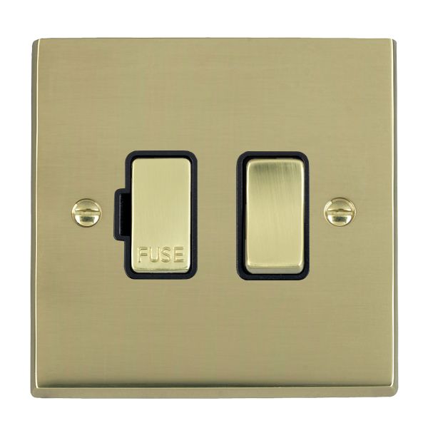 Cher V PB 1g 13A DP Fused Spur PB/BL