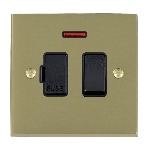 Cher V SB 13A DP Fused Spur+N BL/BL