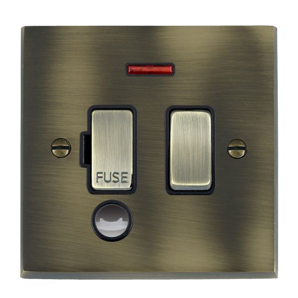 Cher V AB 13A DP Fuse SP+N+CO AB/BL