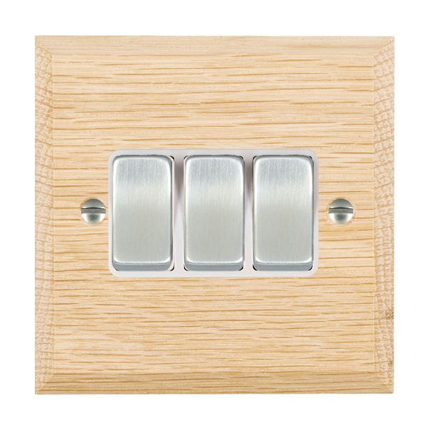 Wood Cha L/O 3g 10AX 2 Way Rkr SC/WH