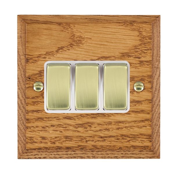 Wood Cha M/O 3g 10AX 2 Way Rkr PB/WH