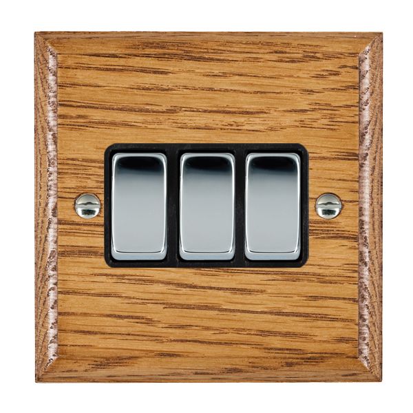 Wood Ovo M/O 3g 10AX 2 Way Rkr BC/BL