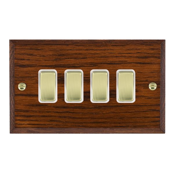 Wood Cha A/M 4g 10AX 2 Way Rkr PB/WH