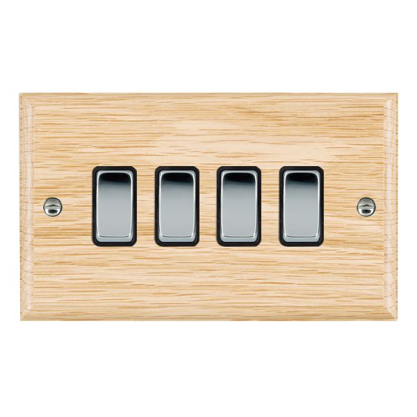 Wood Ovo L/O 4g 10AX 2 Way Rkr BC/BL