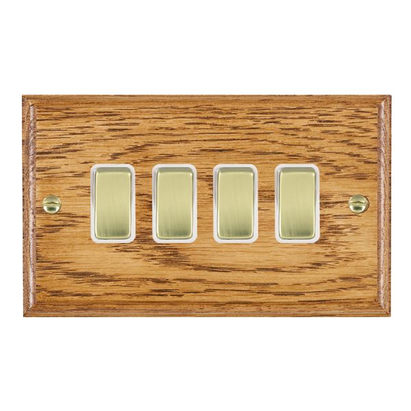 Wood Ovo M/O 4g 10AX 2 Way Rkr PB/WH