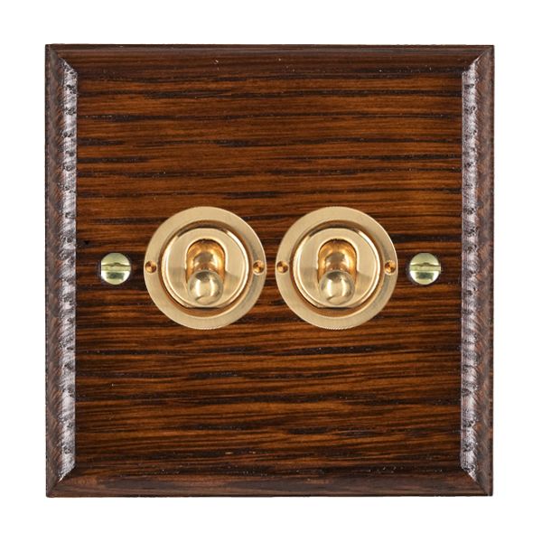 Wood Ovo A/M 2g 20AX 2Way Toggle PB