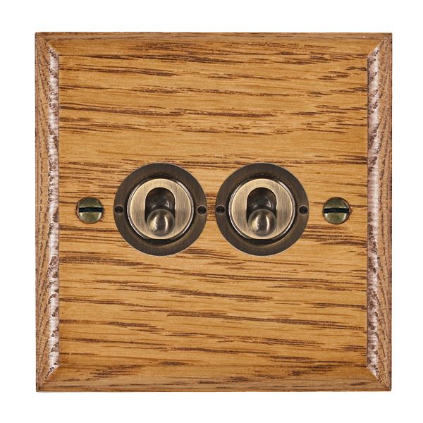 Wood Ovo M/O 2g 20AX 2Way Toggle AB