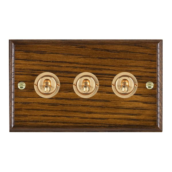 Wood Ovo D/O 3g 20AX 2Way Toggle PB