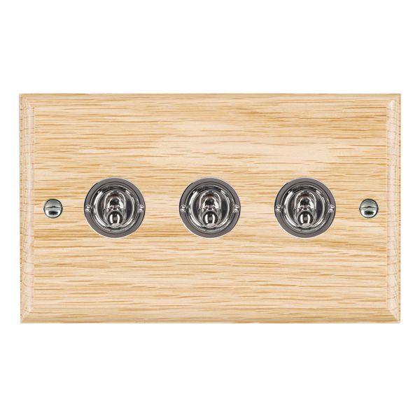 Wood Ovo L/O 3g 20AX 2Way Toggle BC