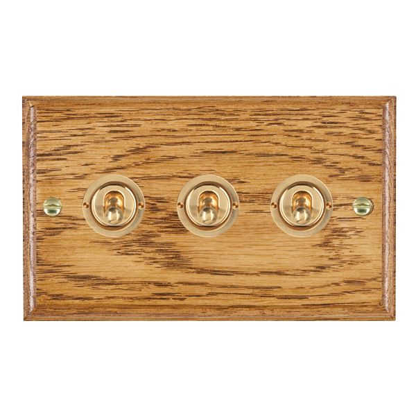 Wood Ovo M/O 3g 20AX 2Way Toggle PB
