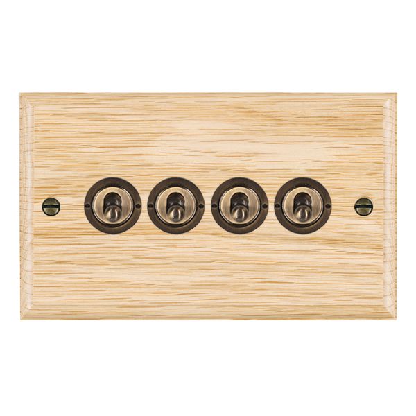 Wood Ovo L/O 4g 20AX 2Way Toggle AB