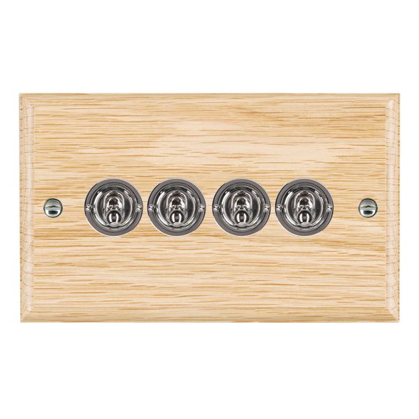 Wood Ovo L/O 4g 20AX 2Way Toggle BC