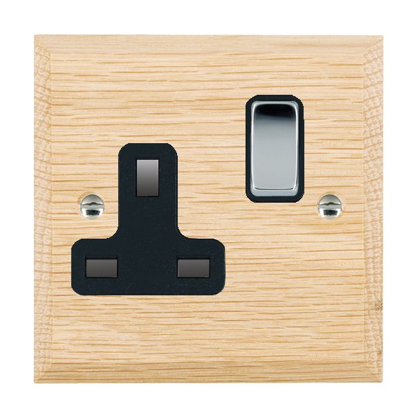 Wood Cha L/O 1g 13A DP Swt Skt BC/BL