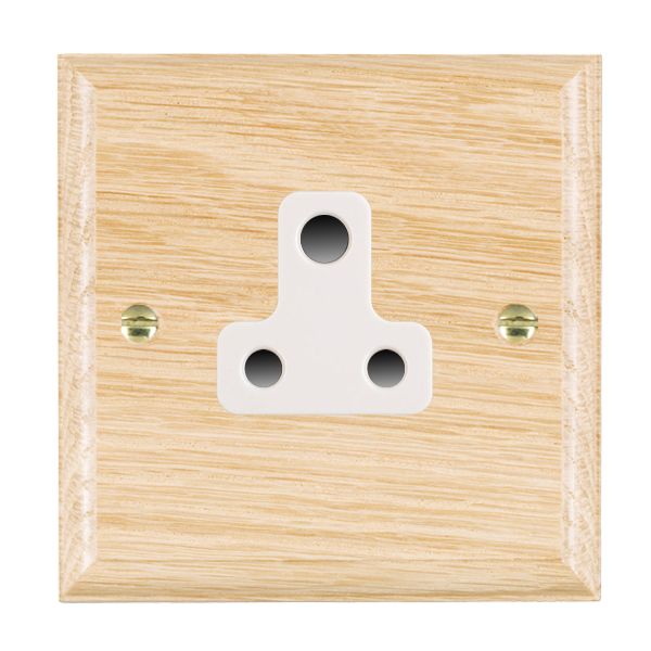 Wood Ovo L/O 1g 5A Unswt Skt WH
